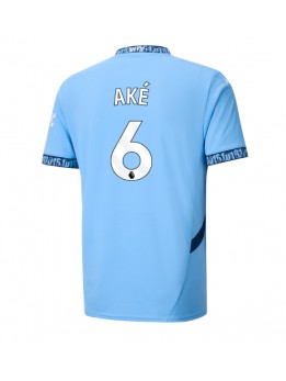 Billige Manchester City Nathan Ake #6 Hjemmedrakt 2024-25 Kortermet